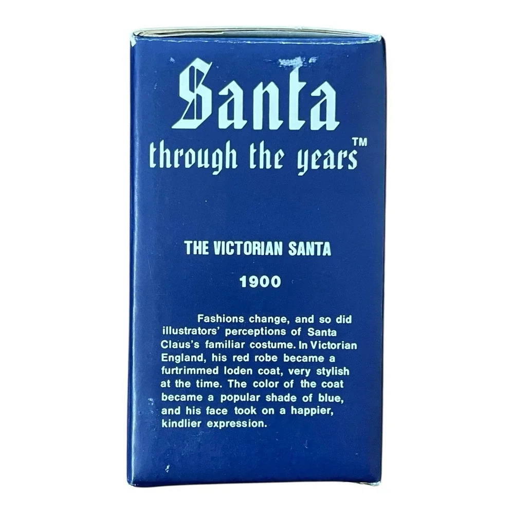 The Victorian Santa 1900‎ Santa Through The Years Porcelain Figure